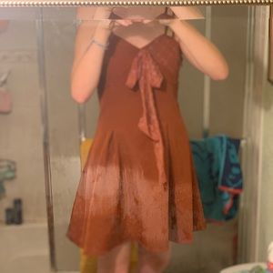 Color patch dress perfect for prom!!